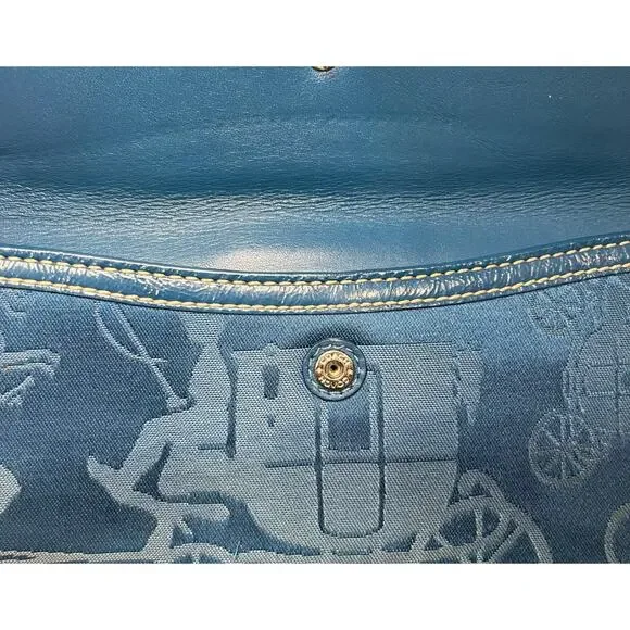 Y2K Coach F15157 Gallery Horse & Carriage Tote & Turnlock Checkbook Wallet - Picture 14 of 16